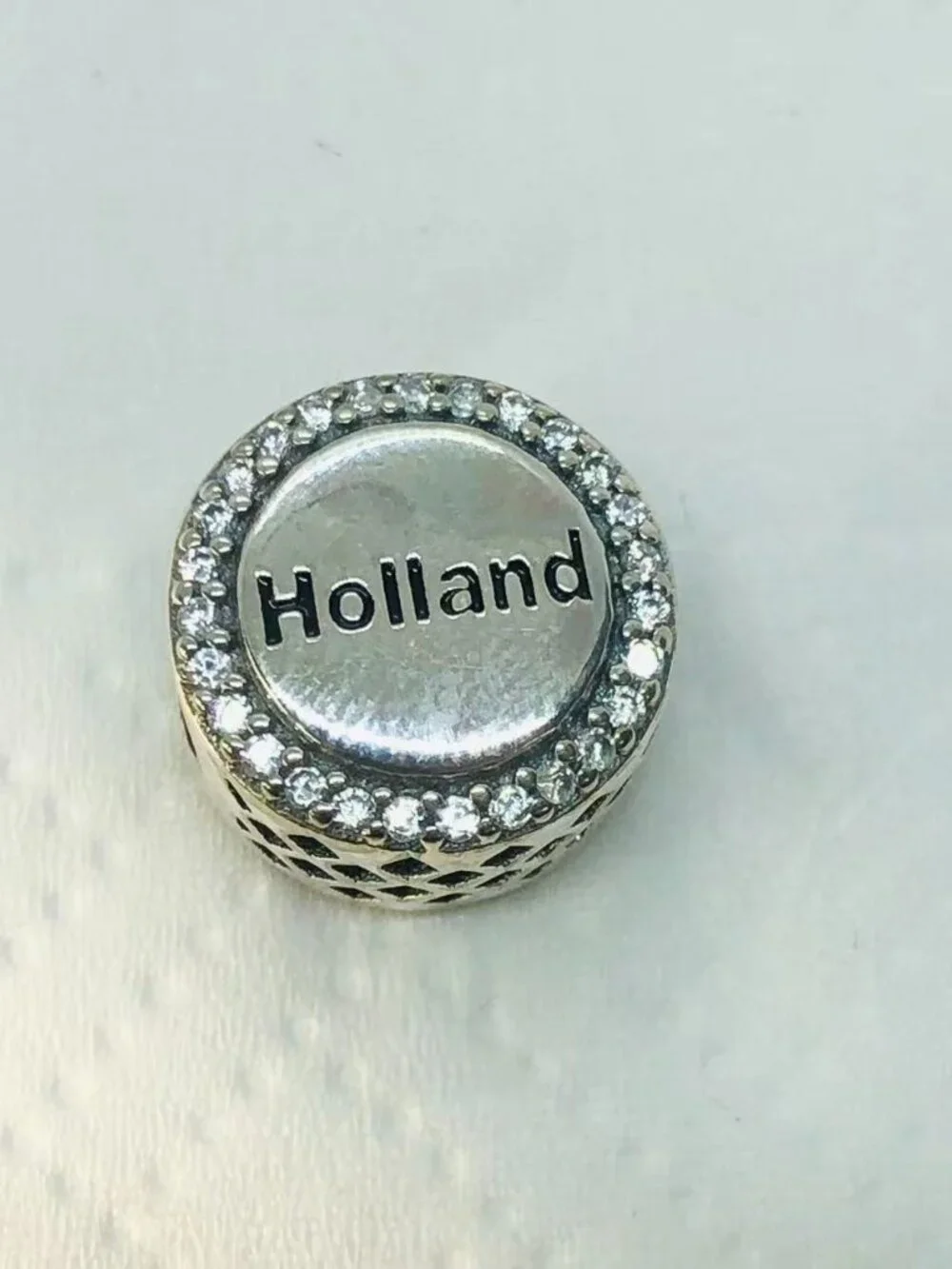 ✨ ✨Pandora Holland Charm Blooming Tulip Bead Charm S925 Silver with box